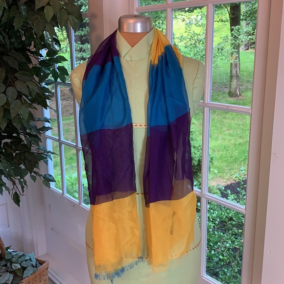 ACCESSORY ST new york Sheer Fringed Scarf - Picture 3 of 13